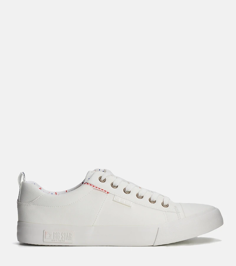 Białe trampki męskie Big Star KK174003