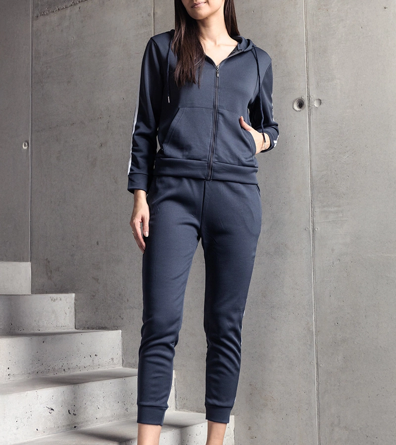 Szary 2-częsciowy komplet dresowy Chenard