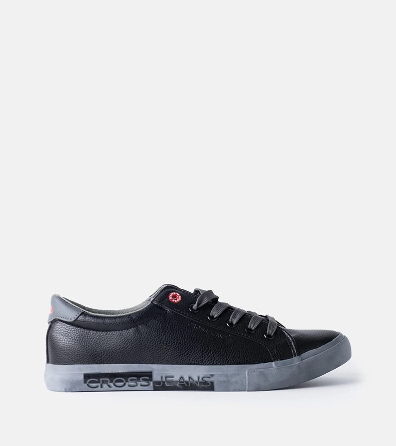 Czarno-szare męskie trampki CROSS JEANS