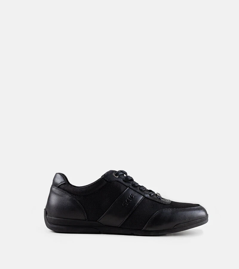 Czarne męskie sneakersy GOE NN1N4004