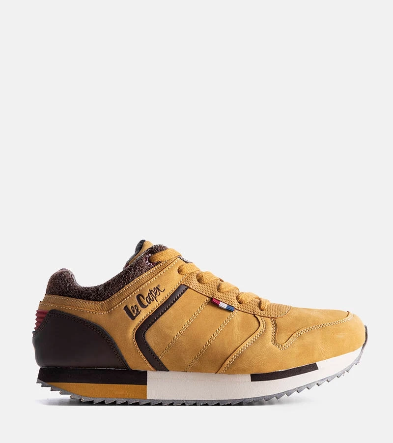 Brązowe sneakersy LCJ-21-29-0643M Lee Cooper