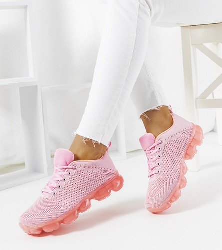 Różowe sneakersy sportowe Anya 
