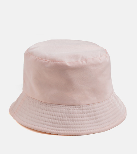 Różowy kapelusz typu bucket hat Fishi