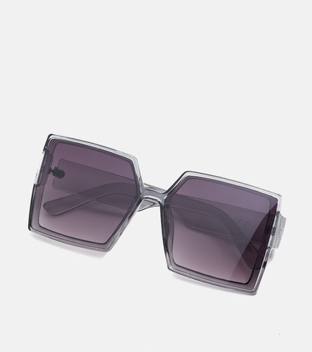 Szare okulary przeciwsłoneczne Barre